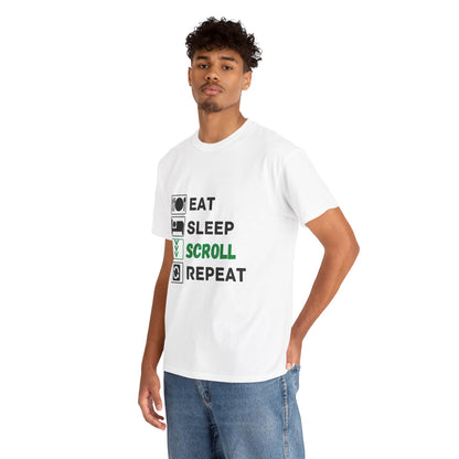 eat sleep scroll repeat